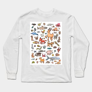 British Wildlife Long Sleeve T-Shirt